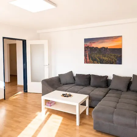 Urlaubsmagie - Farngruen - Sauna & Saisonaler Pool - F4 Appartement Sebnitz